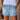 LARA: Sommerlich leichte Denim Shorts mit Zugbund